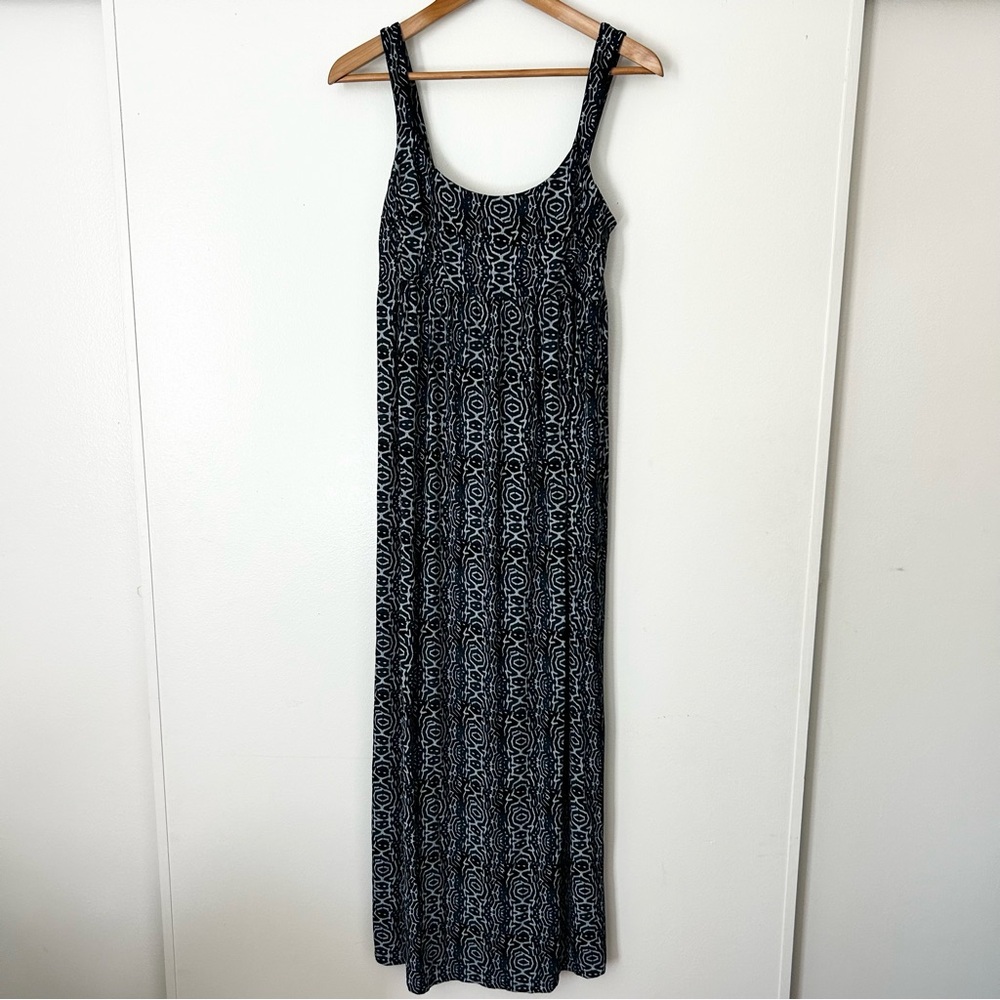 FRESH PRODUCE MARIPOSA MALIBU Geo DRESS Long Maxi size Small